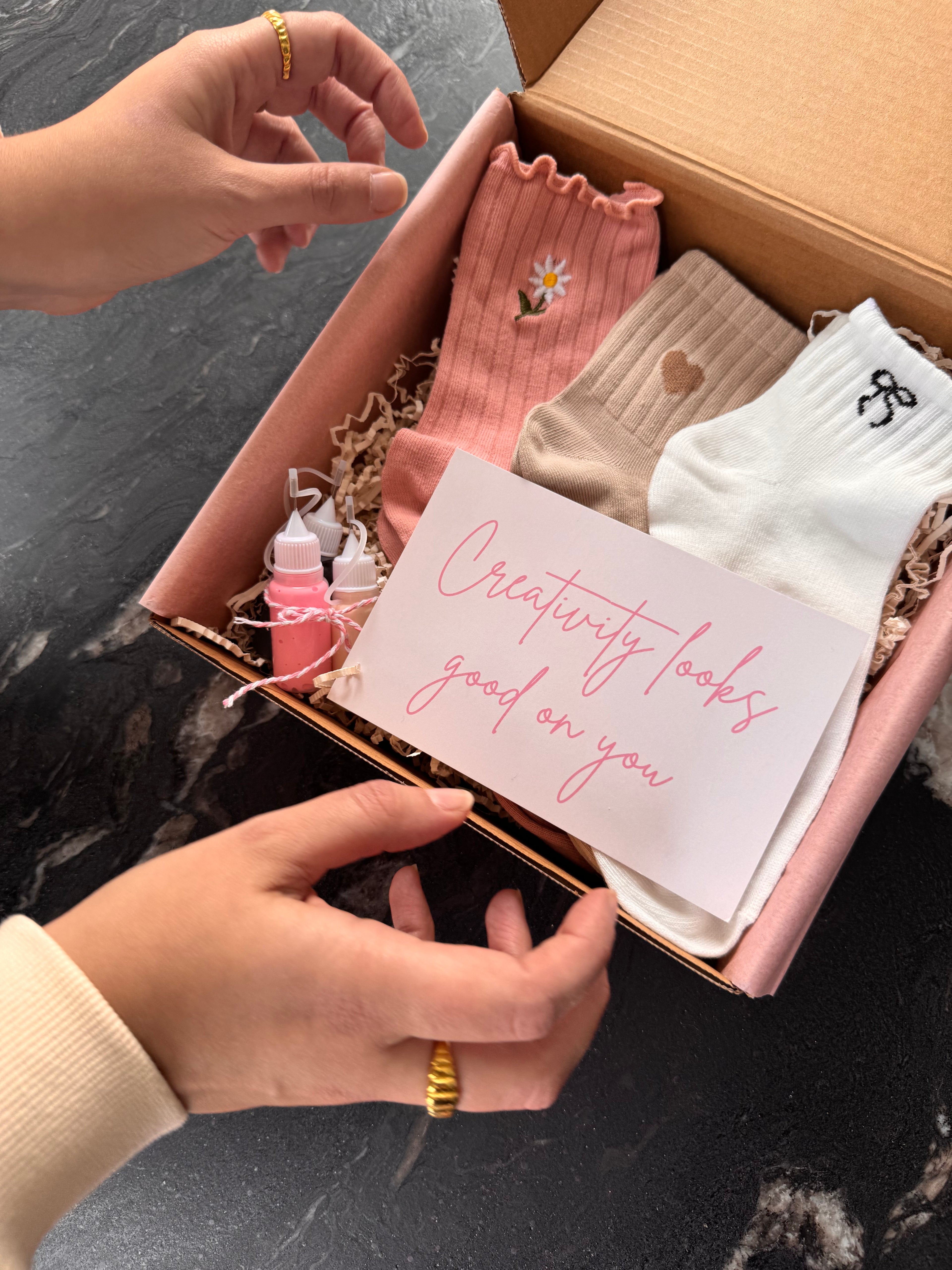 PRE-ORDER: Make-Your-Own Grip Socks Kit (3 pairs)