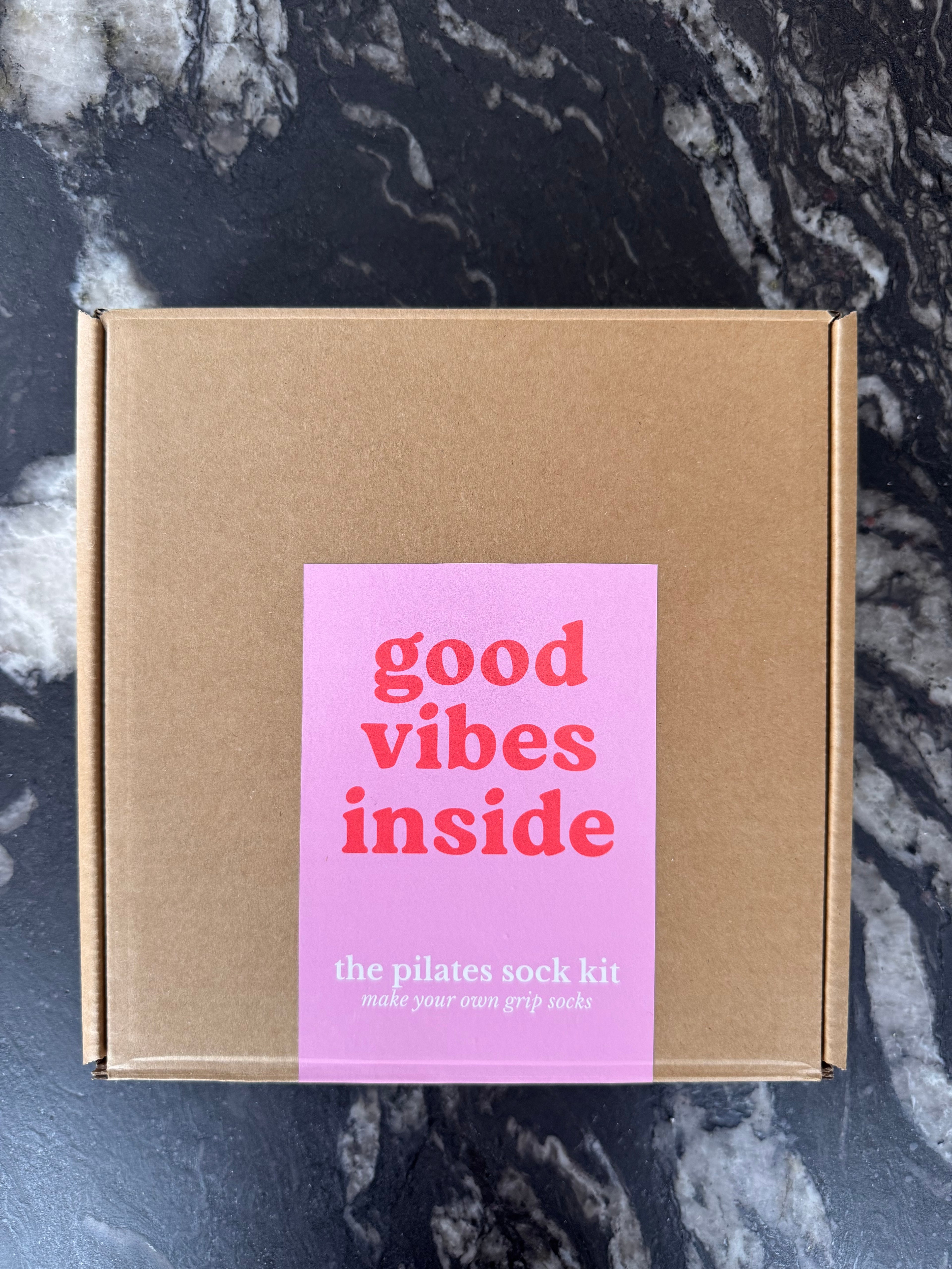 PRE-ORDER: Make-Your-Own Grip Socks Kit (2 pairs)